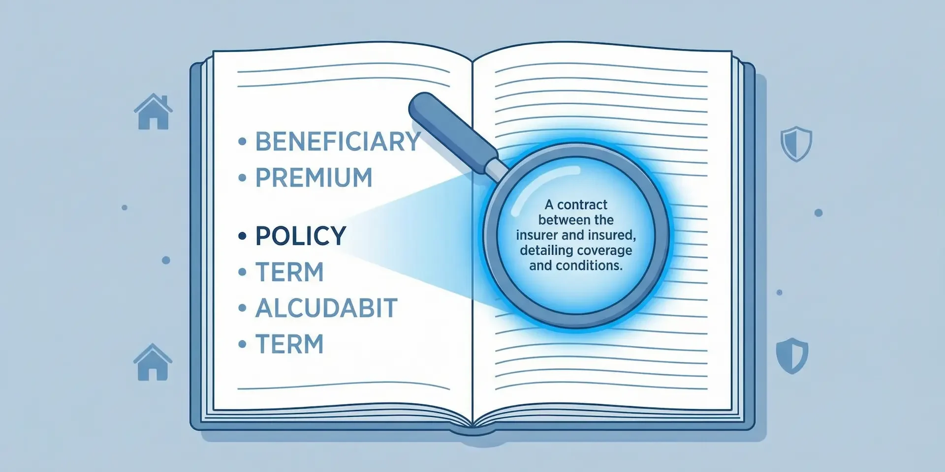 Glossário e FAQ do seguro de vida completo.